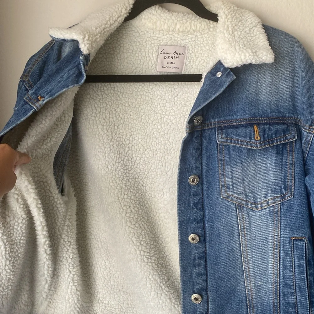 NWOT Love Tree Denim Jacket - Picture 4 of 5